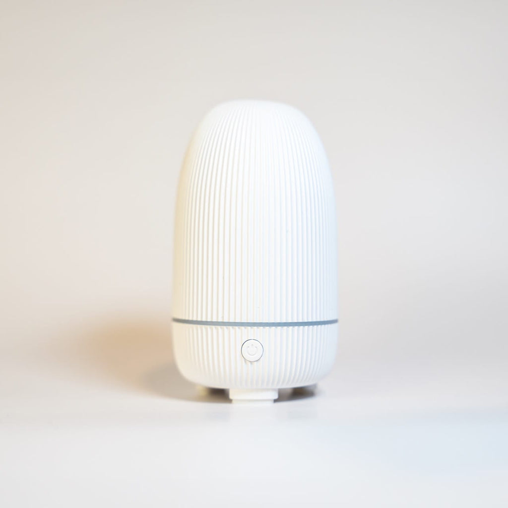 Difusor ultrasónico mini para aceites esenciales con iluminación LED