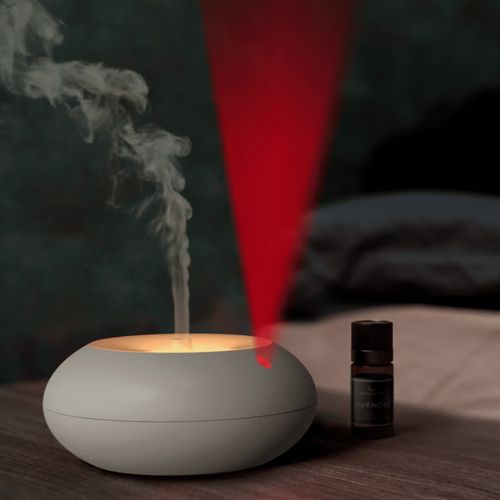 Difusor de aromaterapia con guía de respiración