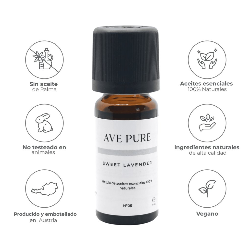 Mezcla de aceites esenciales "Paz interior" para relajación y dormir bien