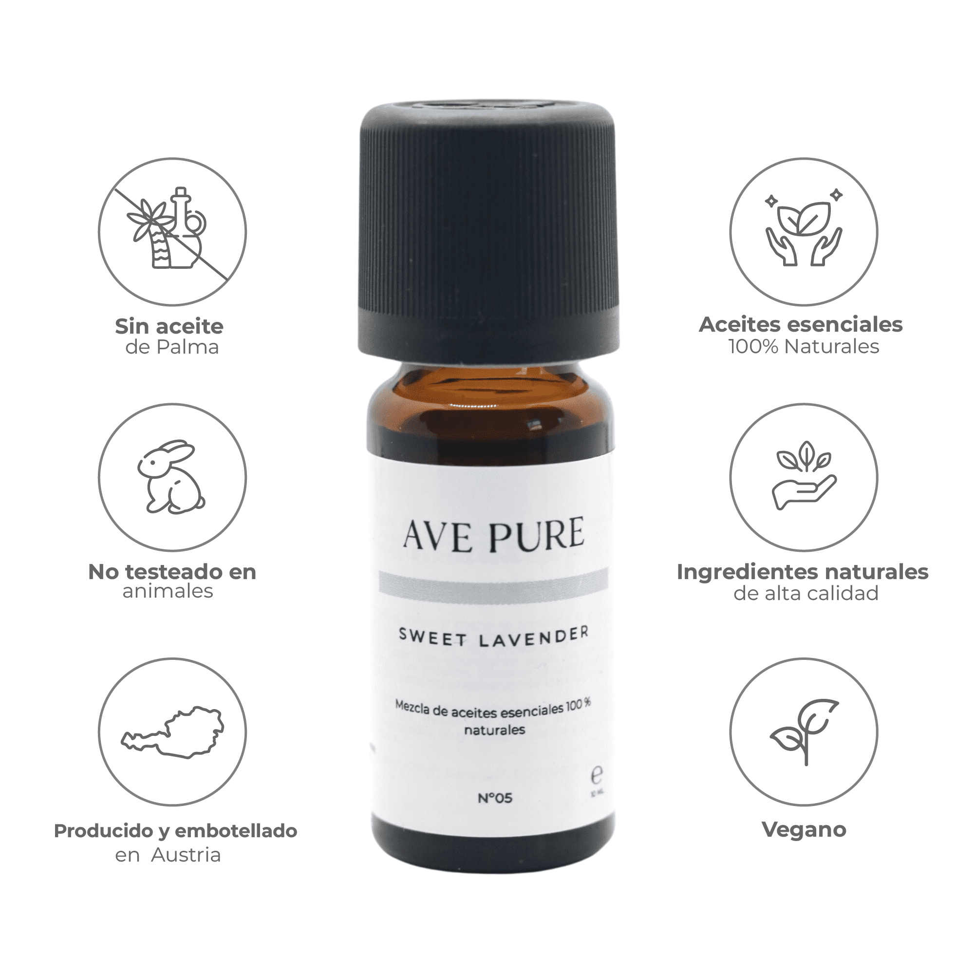 Mezcla de aceites esenciales "Paz interior" para relajación y dormir bien