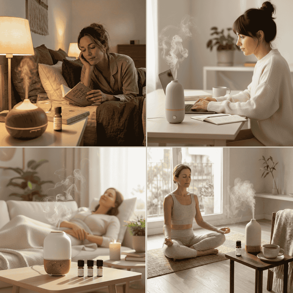 Mezcla de aceites esenciales "Paz interior" para relajación y dormir bien