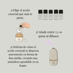 Kit Difusor Nebulizador + set "Sweet Escape"  3 Aceites Esenciales Puros