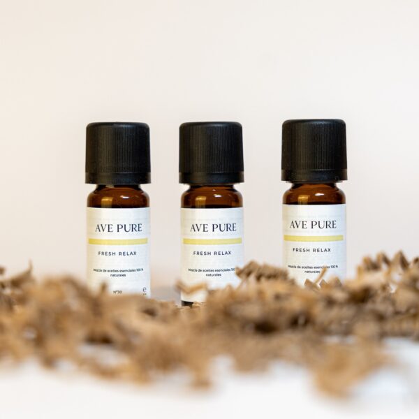 3 x 10 ml Set mezcla de aceites esenciales - Kit para despertar tu mente "Fresh Relax"