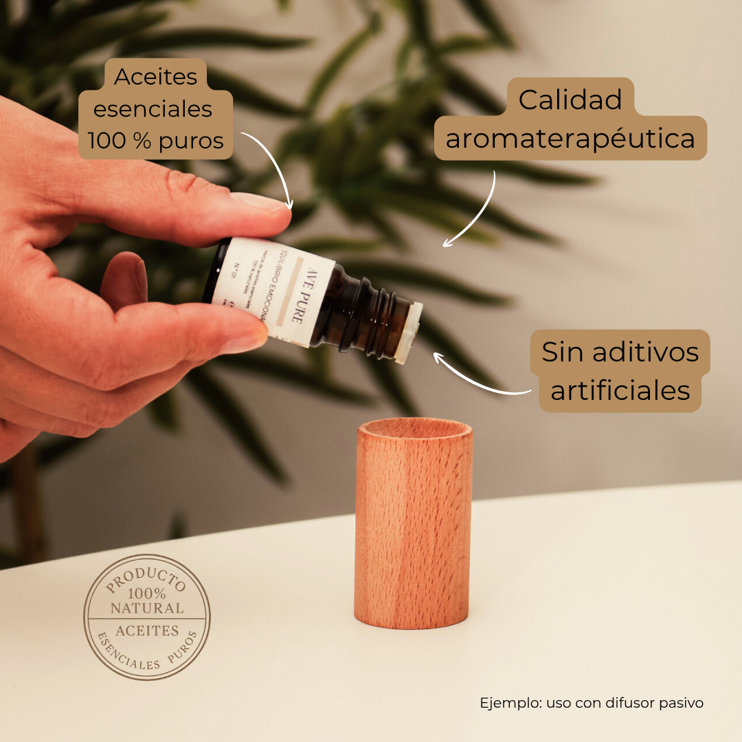 Set "Rituales de calma" con aceites esenciales 100 % puros - 3 x 5 ml - Imagen 3